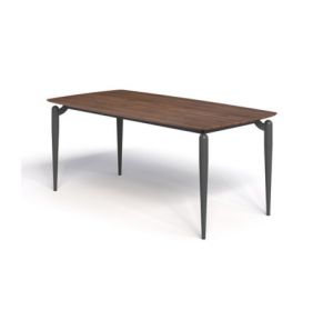 Bàn ăn chân sắt 241BA-P18