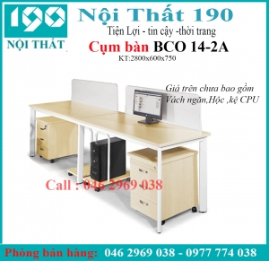 Cụm bàn làm việc BCO14-2A