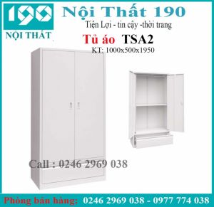 Tủ sắt quần áo TSA 2