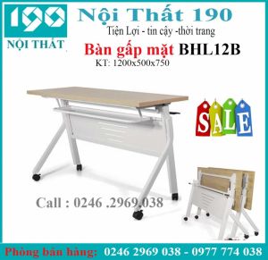 Bàn chân sắt gấp mặt bàn BHL12B