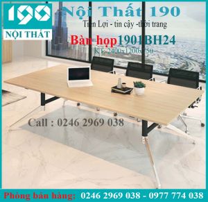 Bàn họp chân sắt 1901BH24