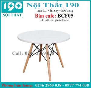 Bàn cafe BCF 05 mặt 600
